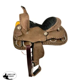 12" Double T  Youth Pleasure style saddle