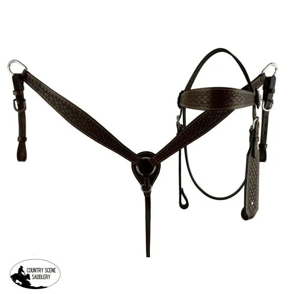 12" (Semi QH)  Youth Pleasure style saddle set.