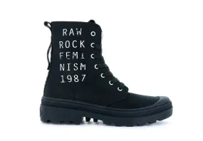 97385-001-M | PAMPA AVENUE ROCK IKKS | BLACK/BLACK