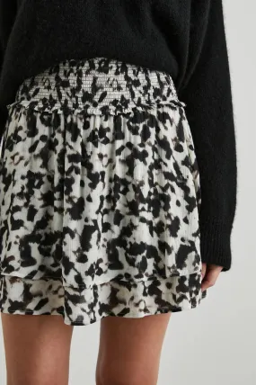 Addison Skirt Blurred Cheetah