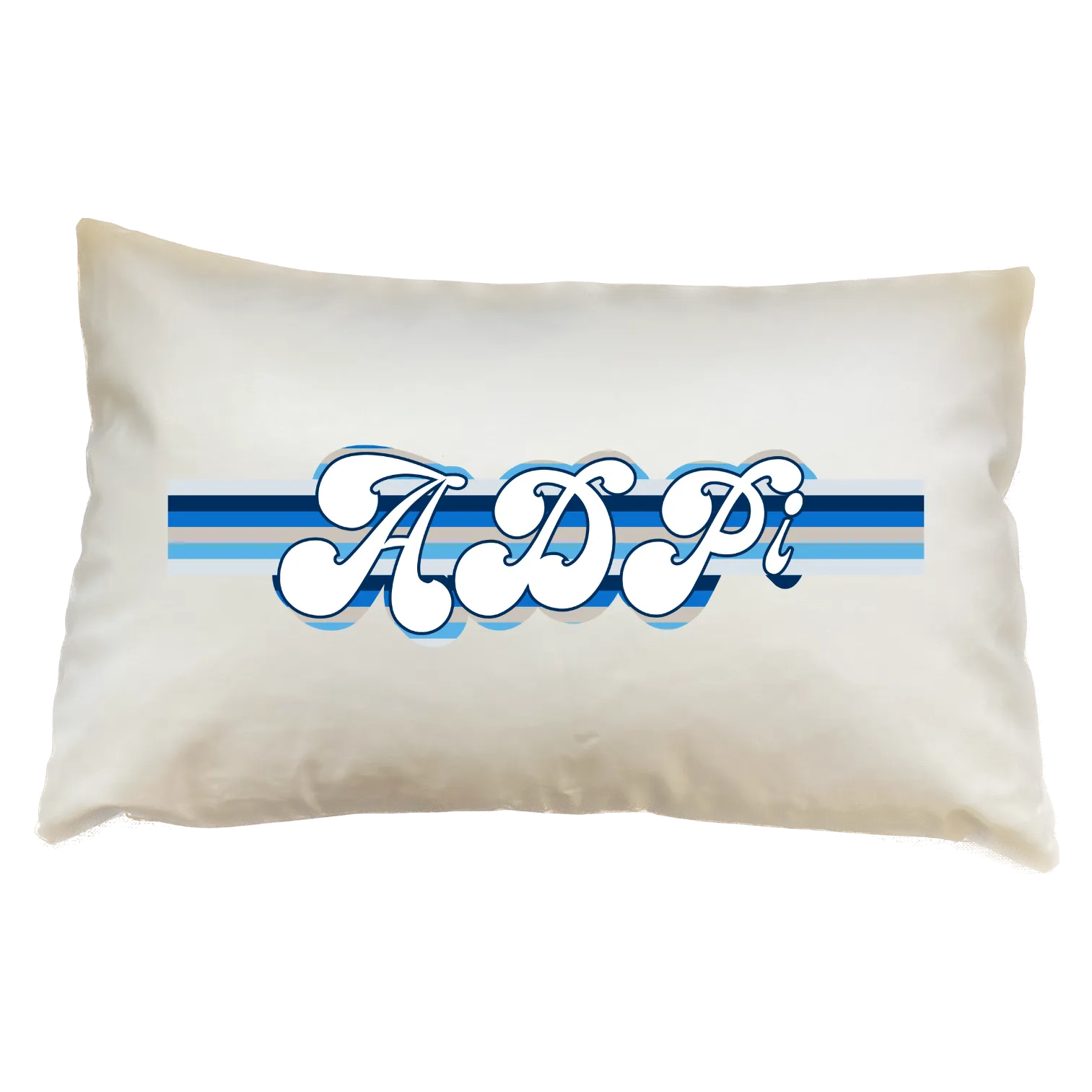 ADPi - Sorority Retro Stripe Pillow