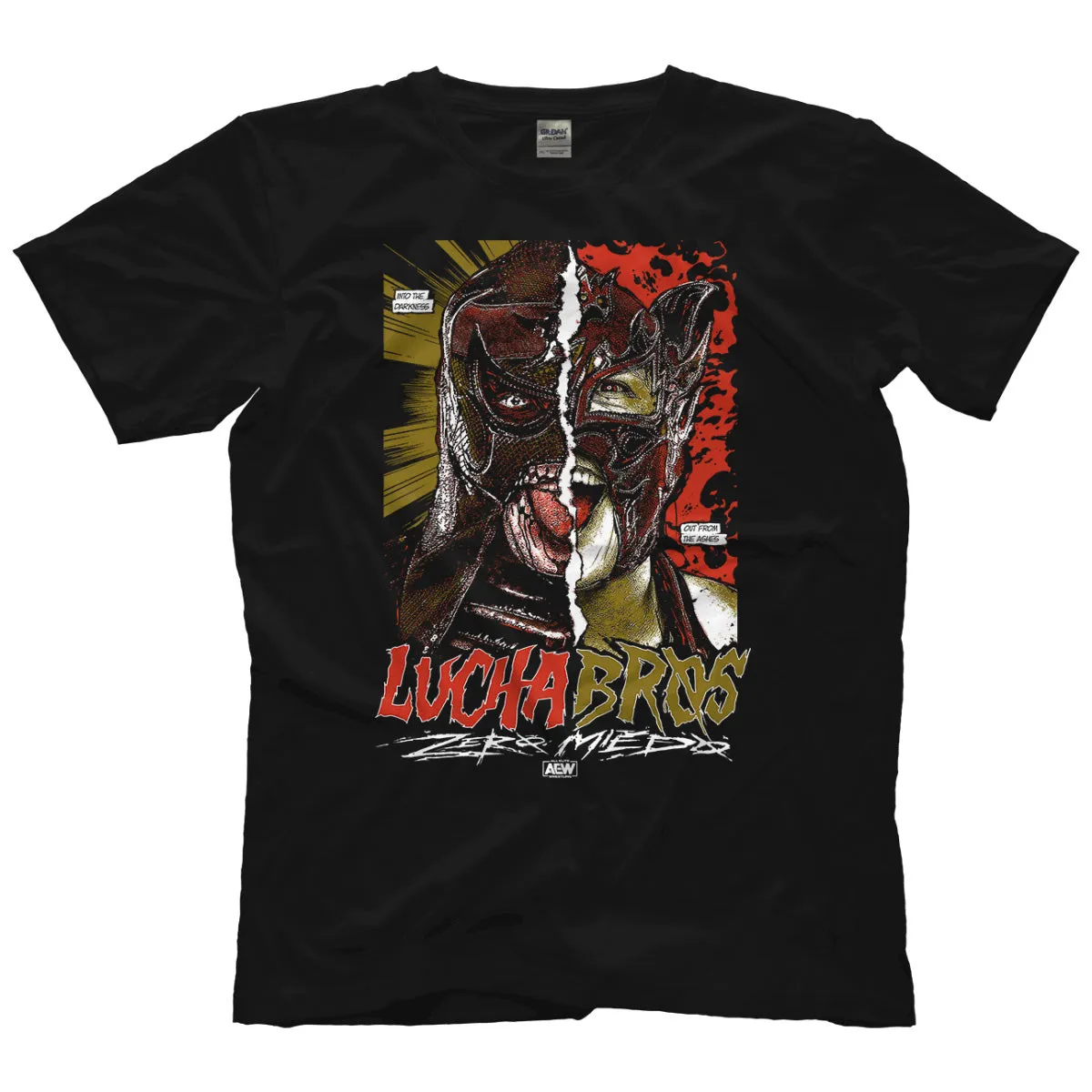 AEW - Lucha Brothers "Split" T-Shirt