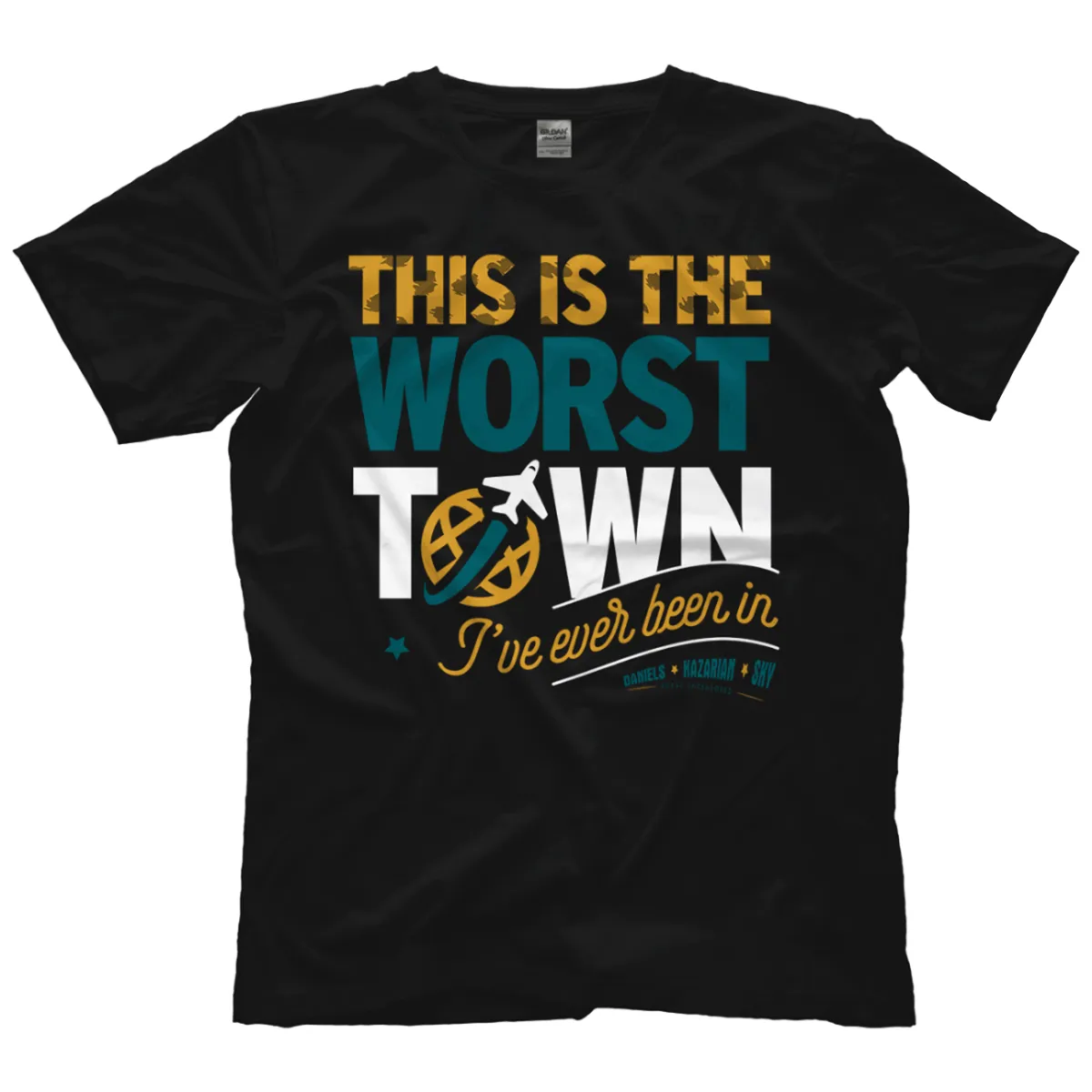 AEW - SCU "This Is The WORST Town" T-Shirt