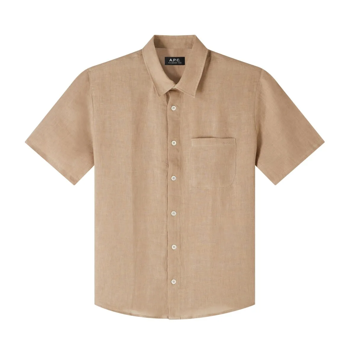 APC Shirt Bellini logo BEIGE