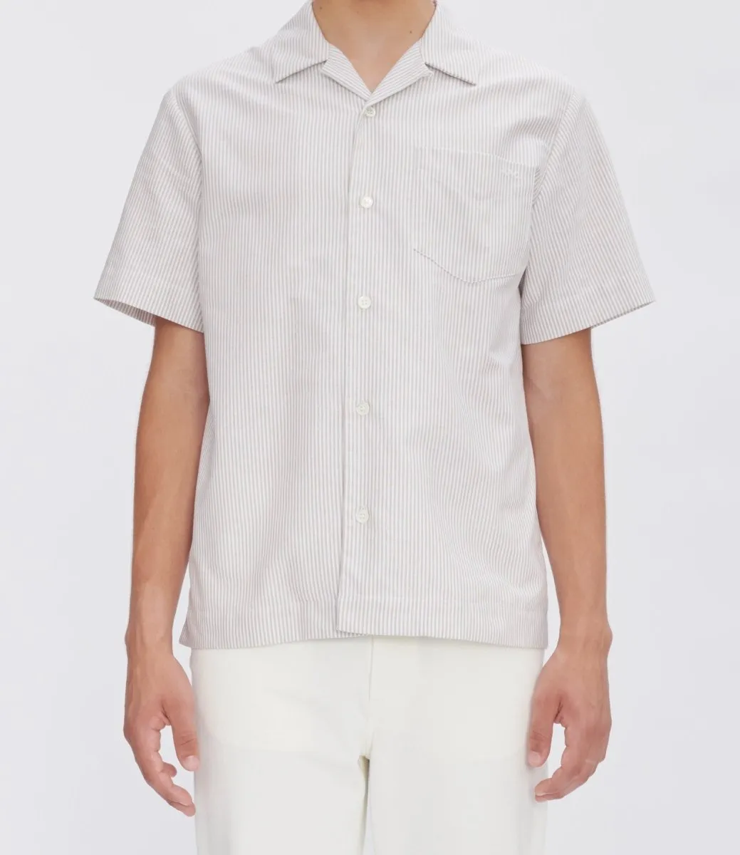 APC Shirt Lloyd logo BEIGE