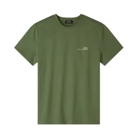 APC T-shirt Item Gray green