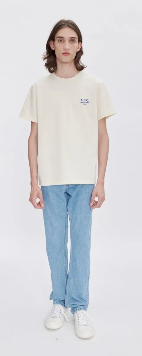 APC T-shirt Raymond CASSE/BLUE