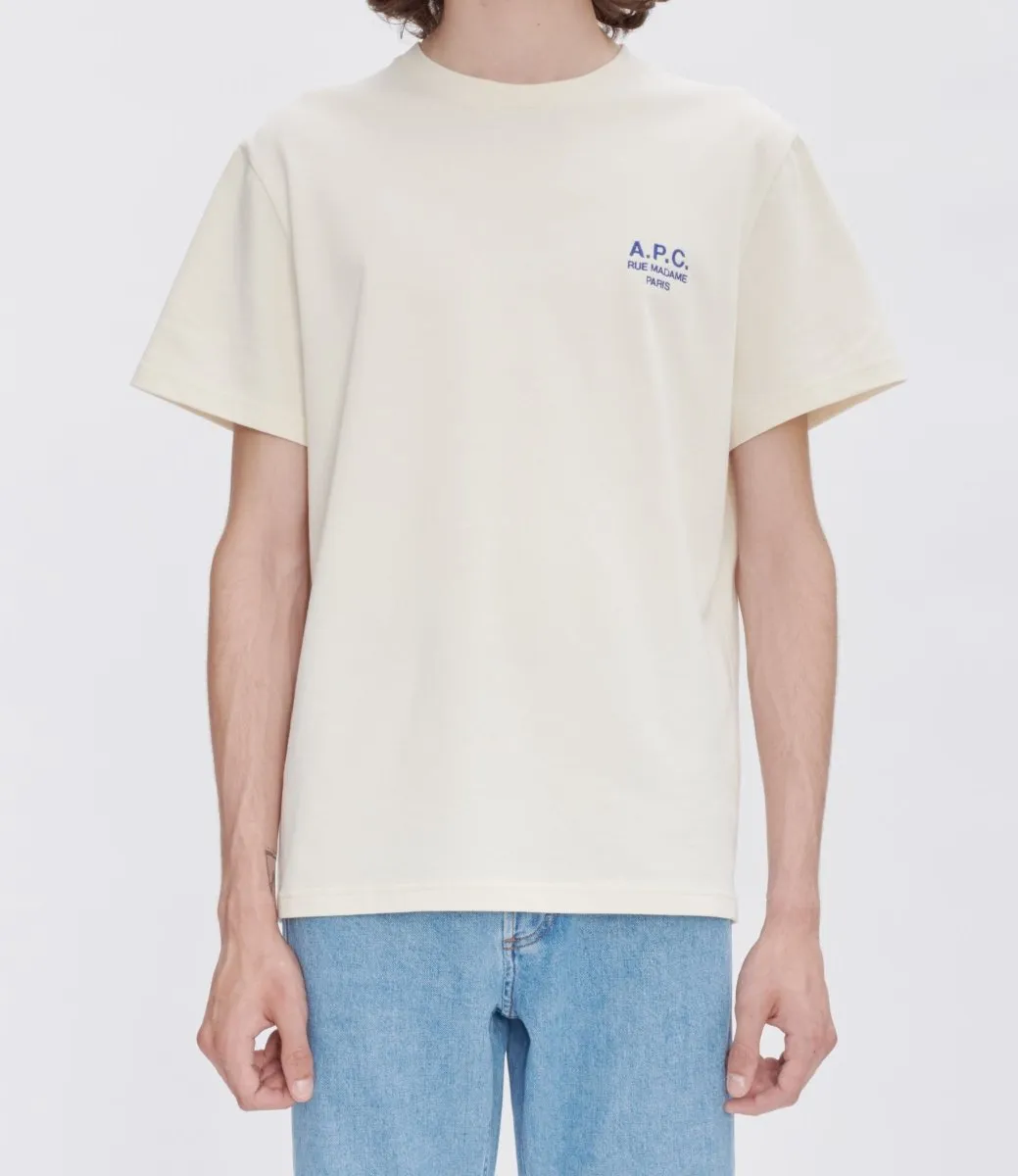 APC T-shirt Raymond CASSE/BLUE