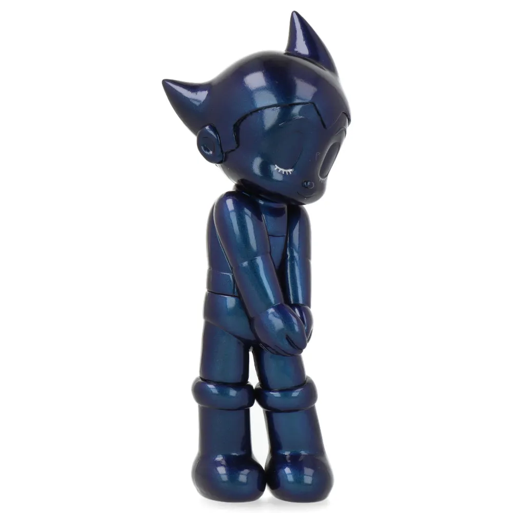 Astro Boy - Shy - Closed Eyes - Metal Blue