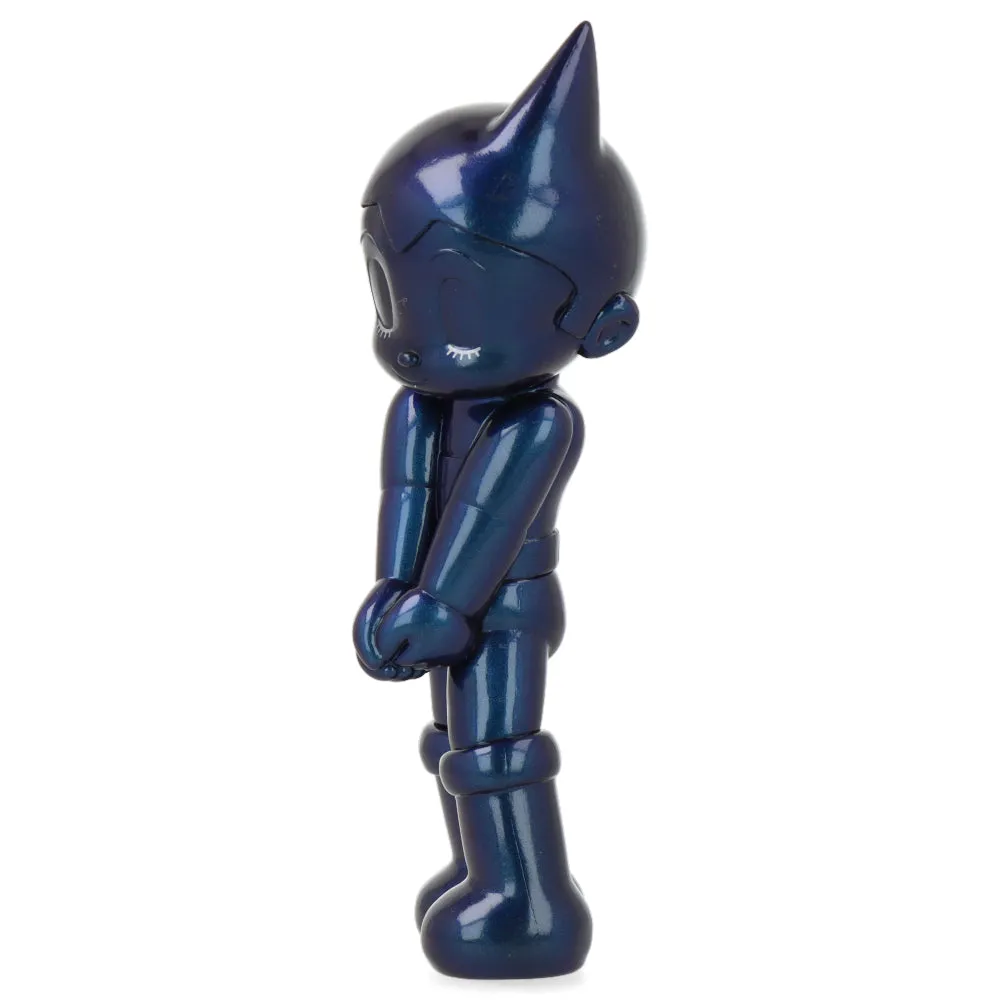 Astro Boy - Shy - Closed Eyes - Metal Blue