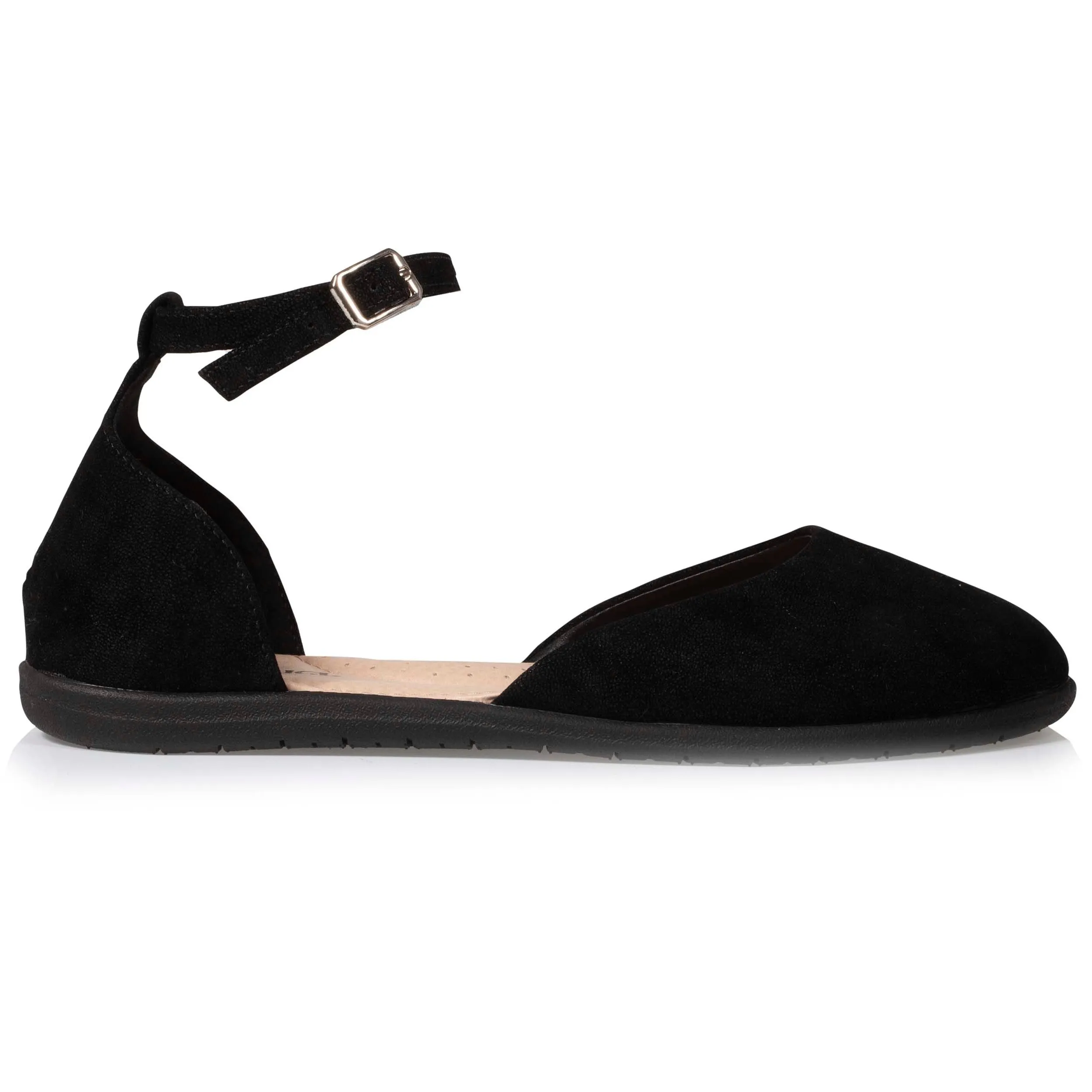 Ballerines Femme bride Noir