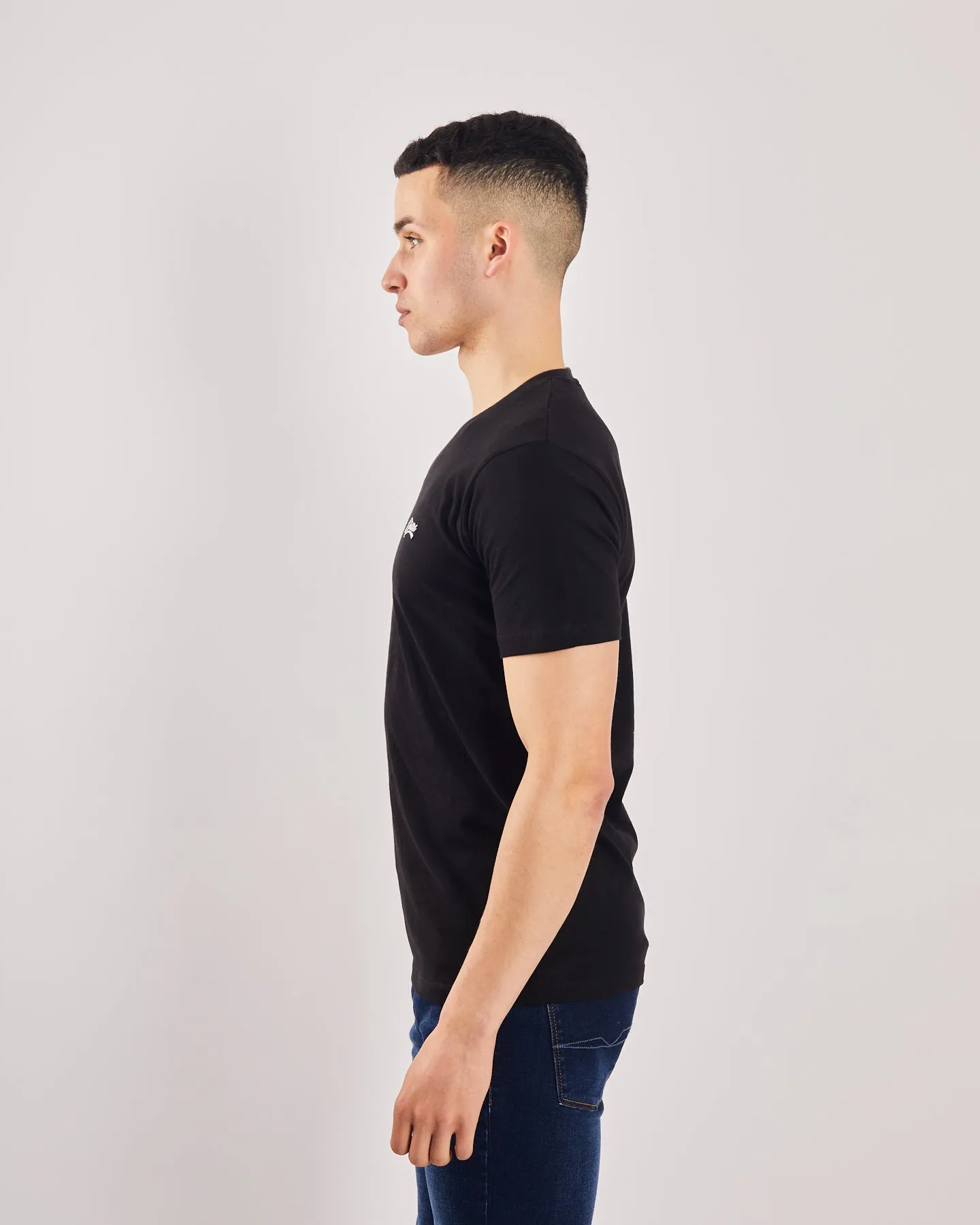 Basic Oakley V Neck Tee Black