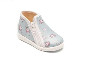 BELLAMY NINA bleu licorne Chaussons