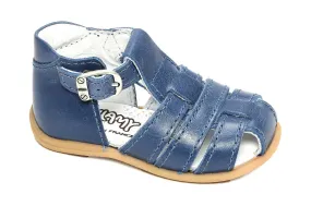 BELLAMY RIC Bleu Sandales Nu Pieds