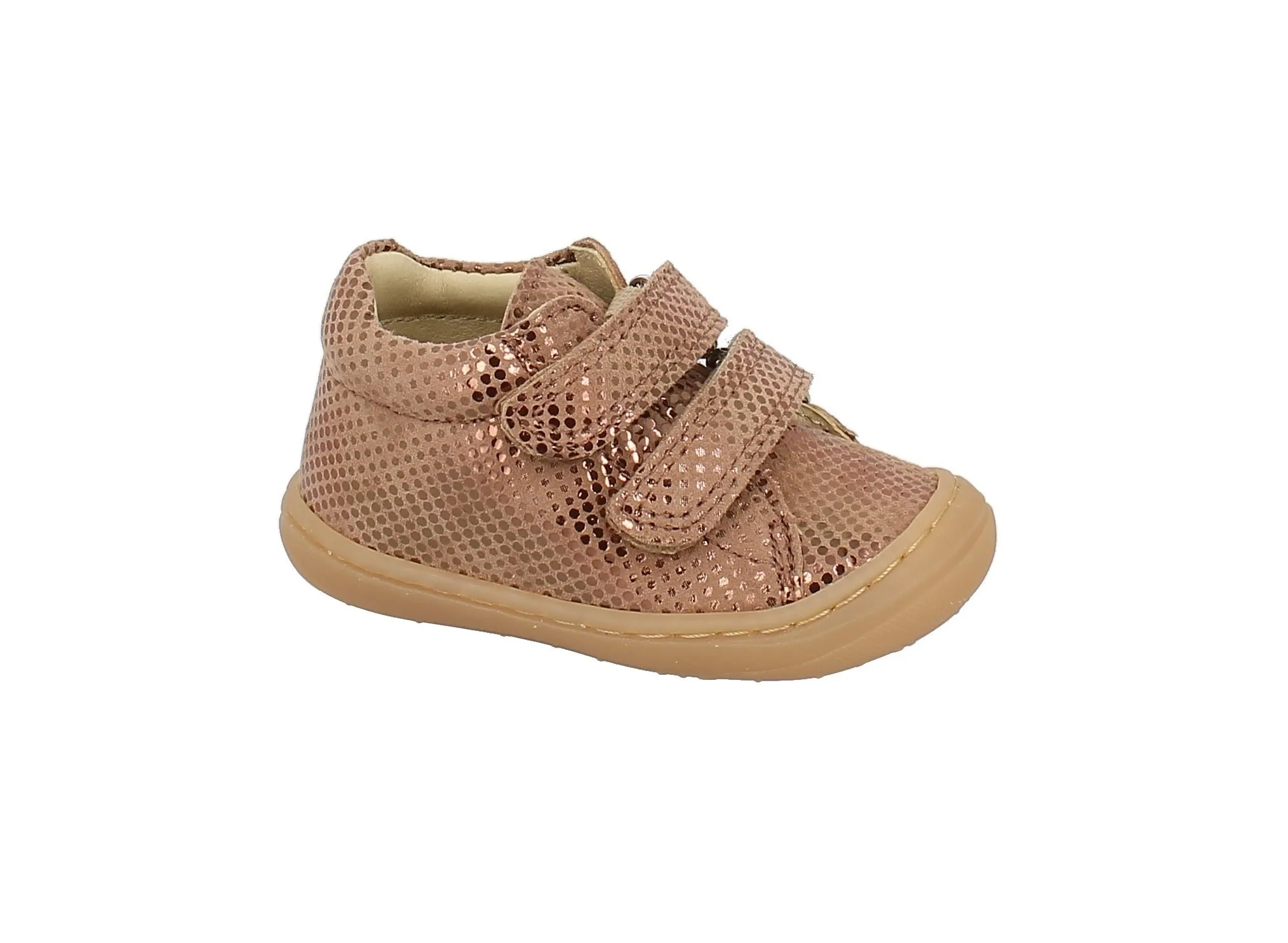 BELLAMY STELLA Flex beige pois chaussures hautes Botillons