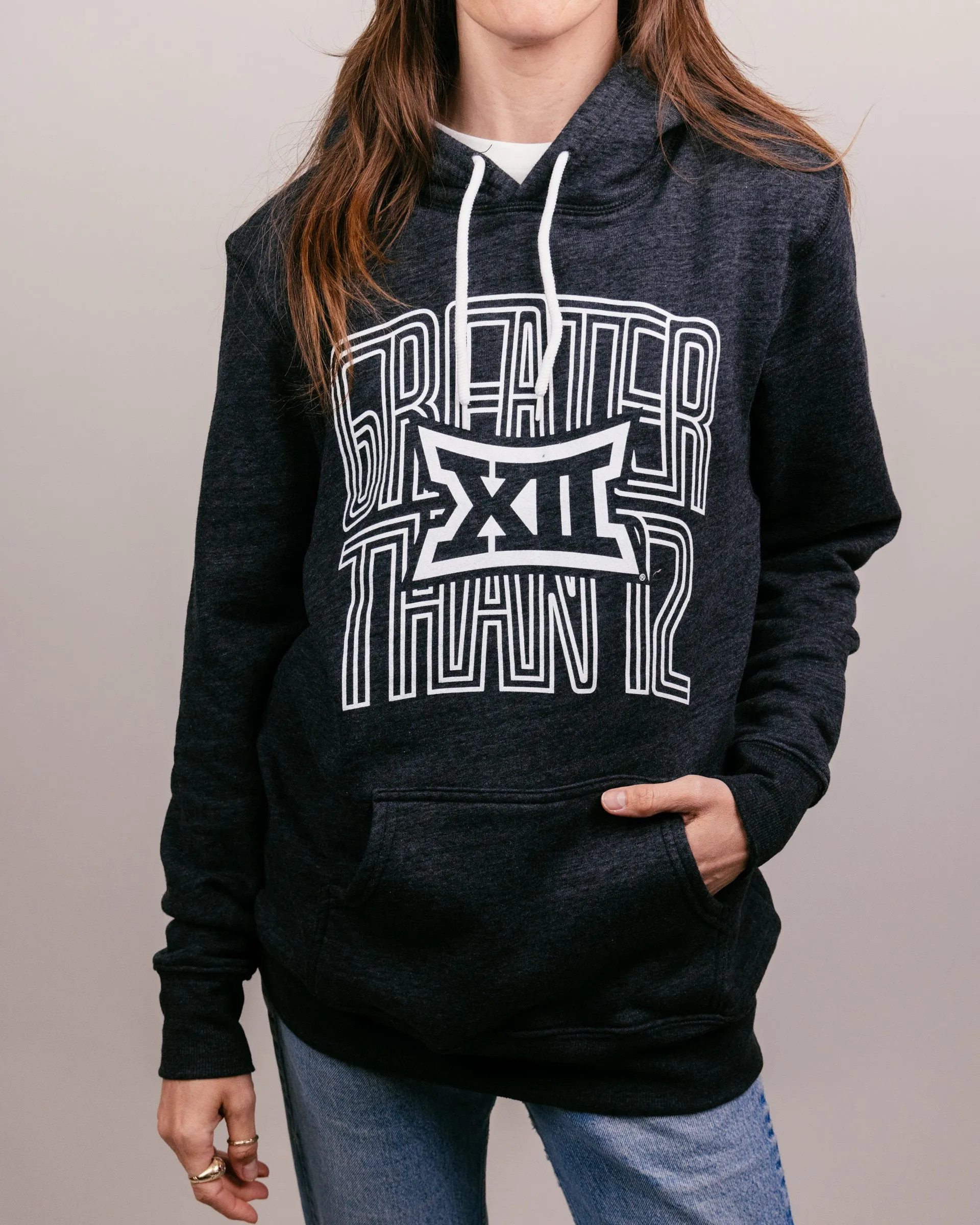 Big 12 Greater than 12 Black Hoodie