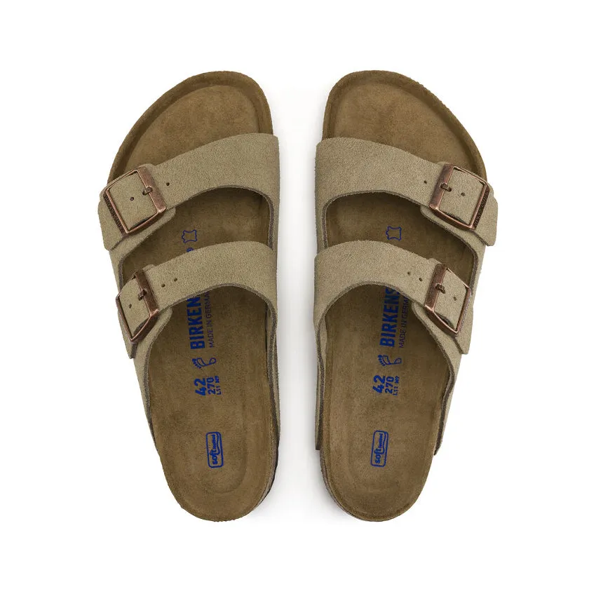 BIRKENSTOCK SANDALO ARIZONA 951303 CAMOSCIO TAUPE