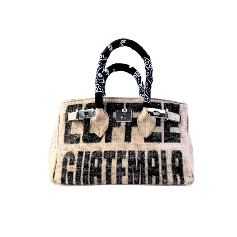 Birkin Style Guatemala Jute - Available in 4 sizes