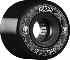 BONES WHEELS (JEU DE 4) ROUGH RIDER RUNNERS ATF 56MM BLK