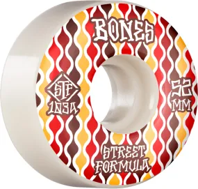 BONES WHEELS ( JEU DE 4 ) STF 52MM V2 RETROS 103A