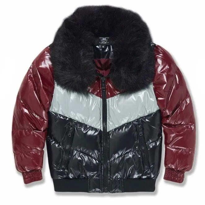 Boys Jordan Craig Sugar Hill Puffer Jacket (Burgundy) 91548B