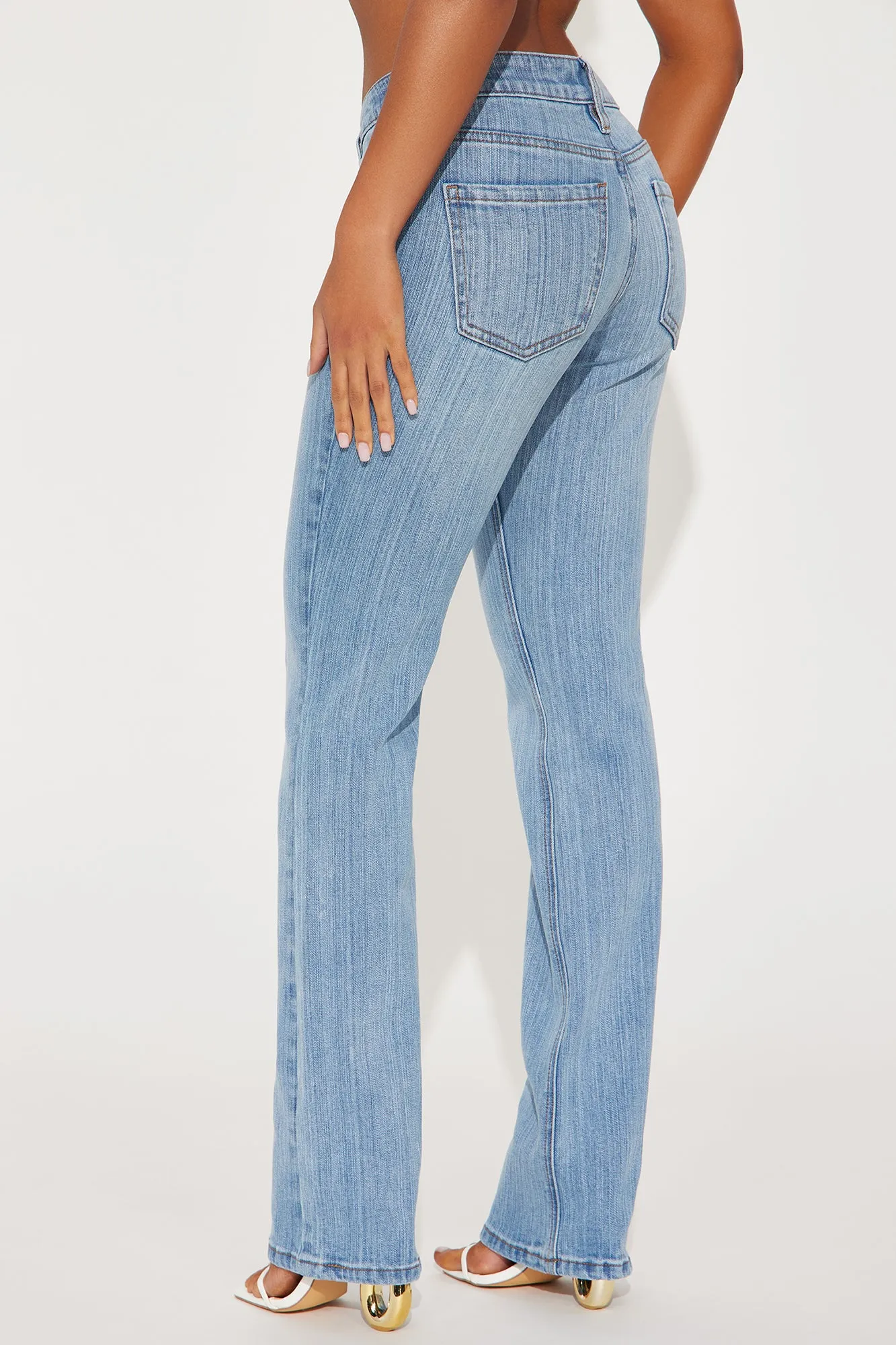 Breaking It Off Bootcut Jeans - Medium Wash