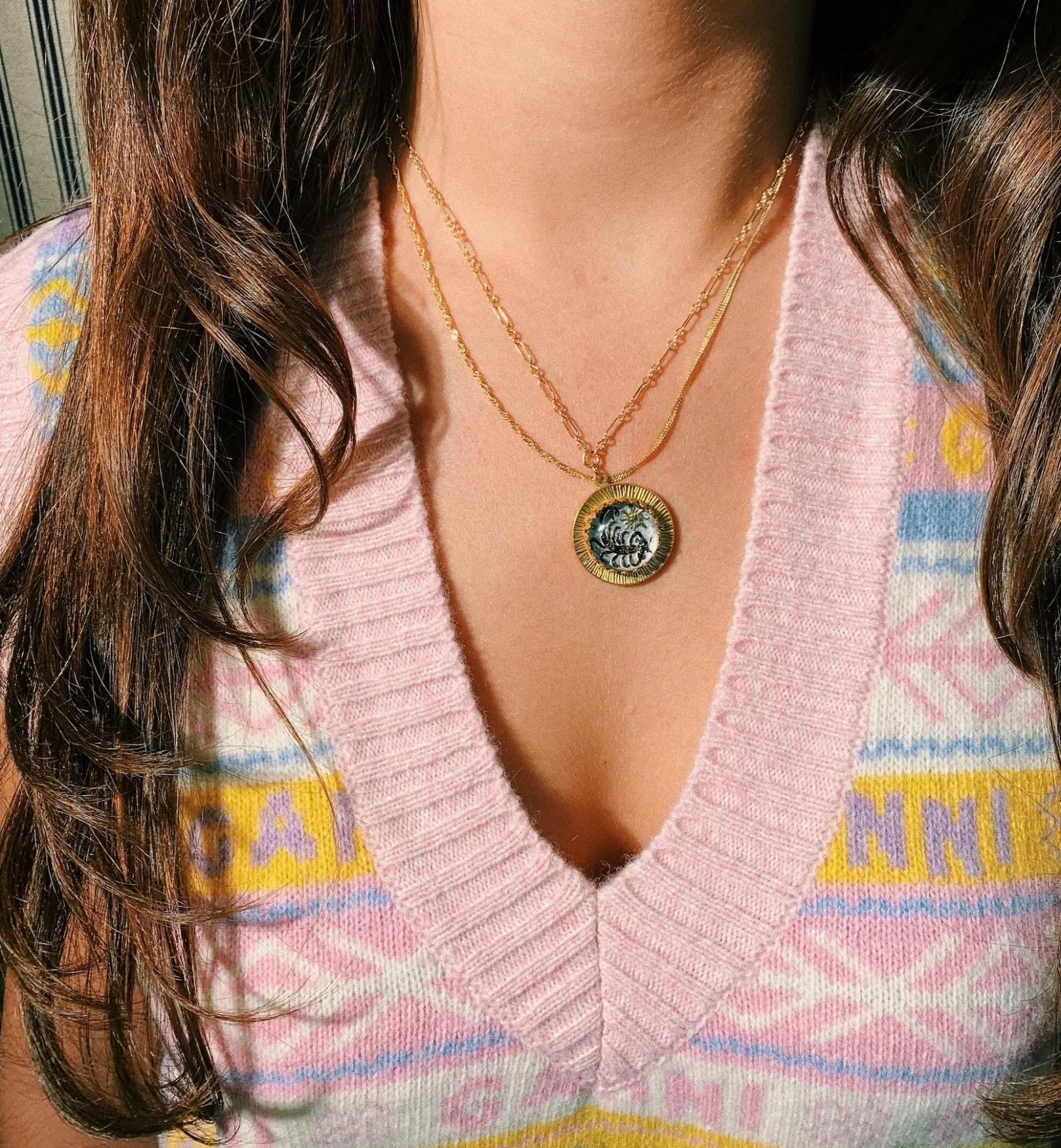 Brinker   Eliza Zodiac Necklace