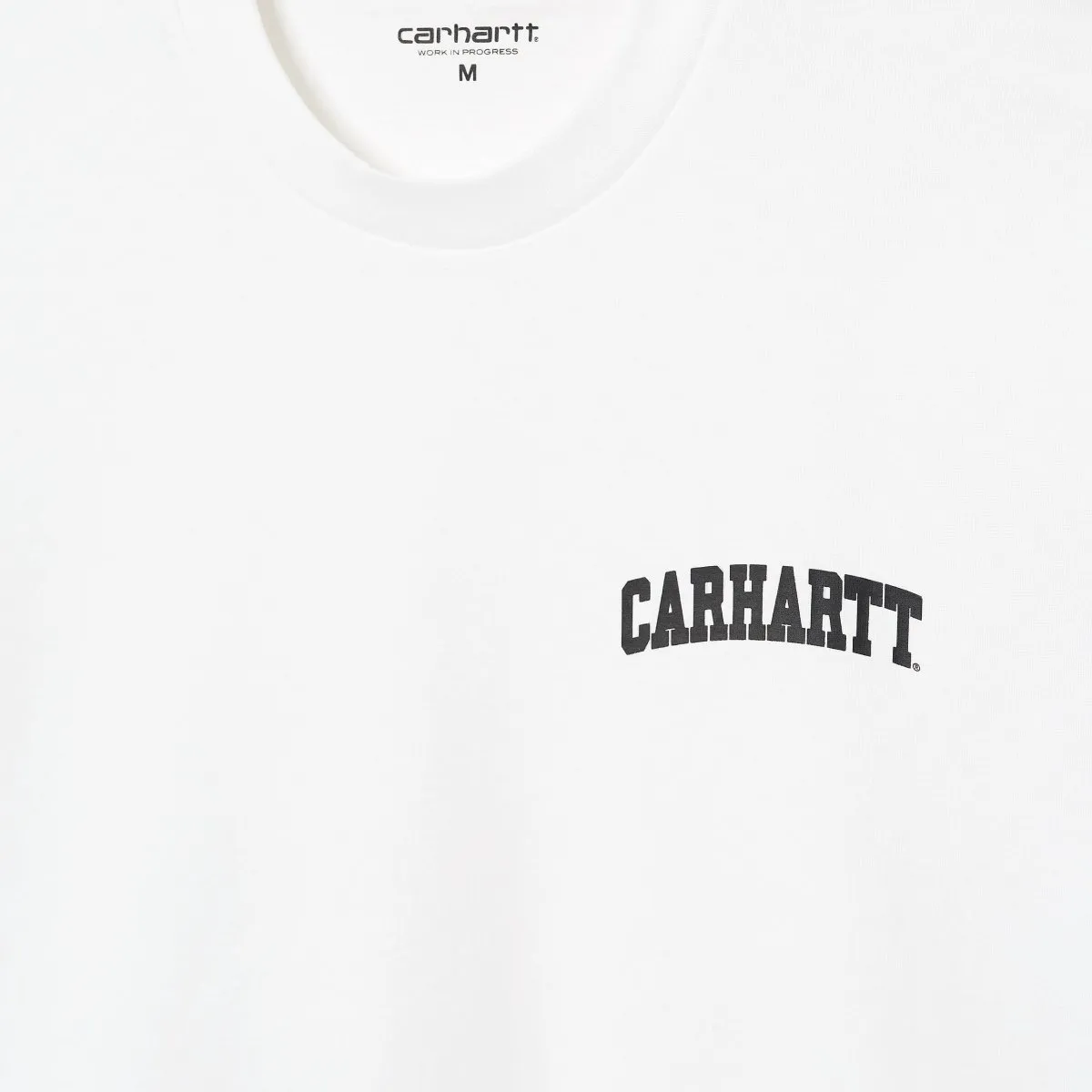 Carhartt WIP S/S University Script T-Shirt - White