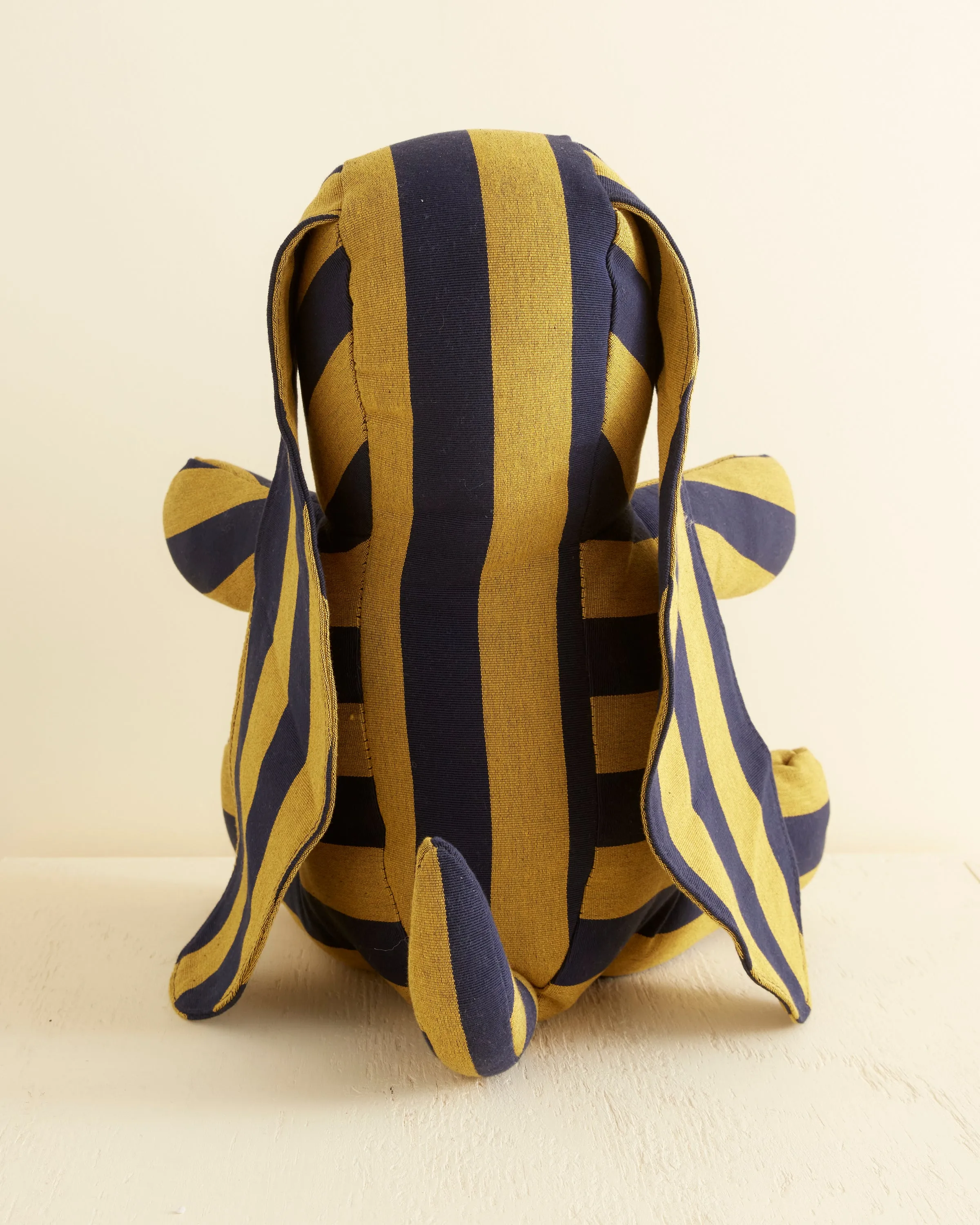 Champlain Stripe Stuffed Dog