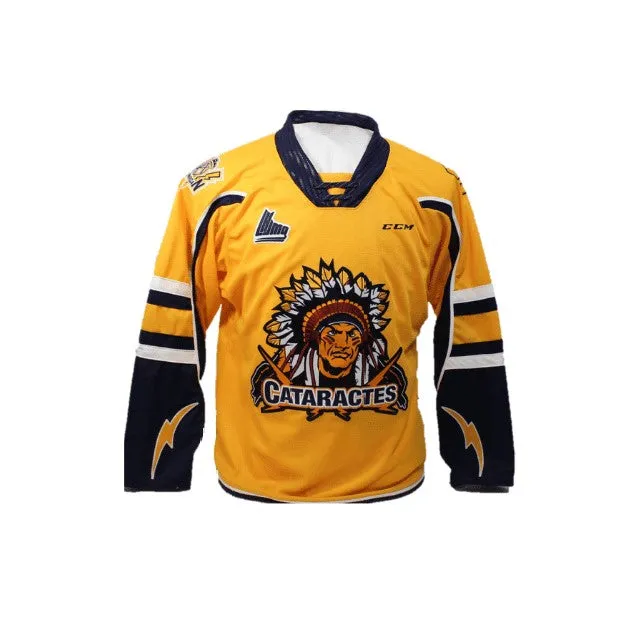 Chandail de joueurs hockey officiel logo "S" CCM Pro -  Cataractes