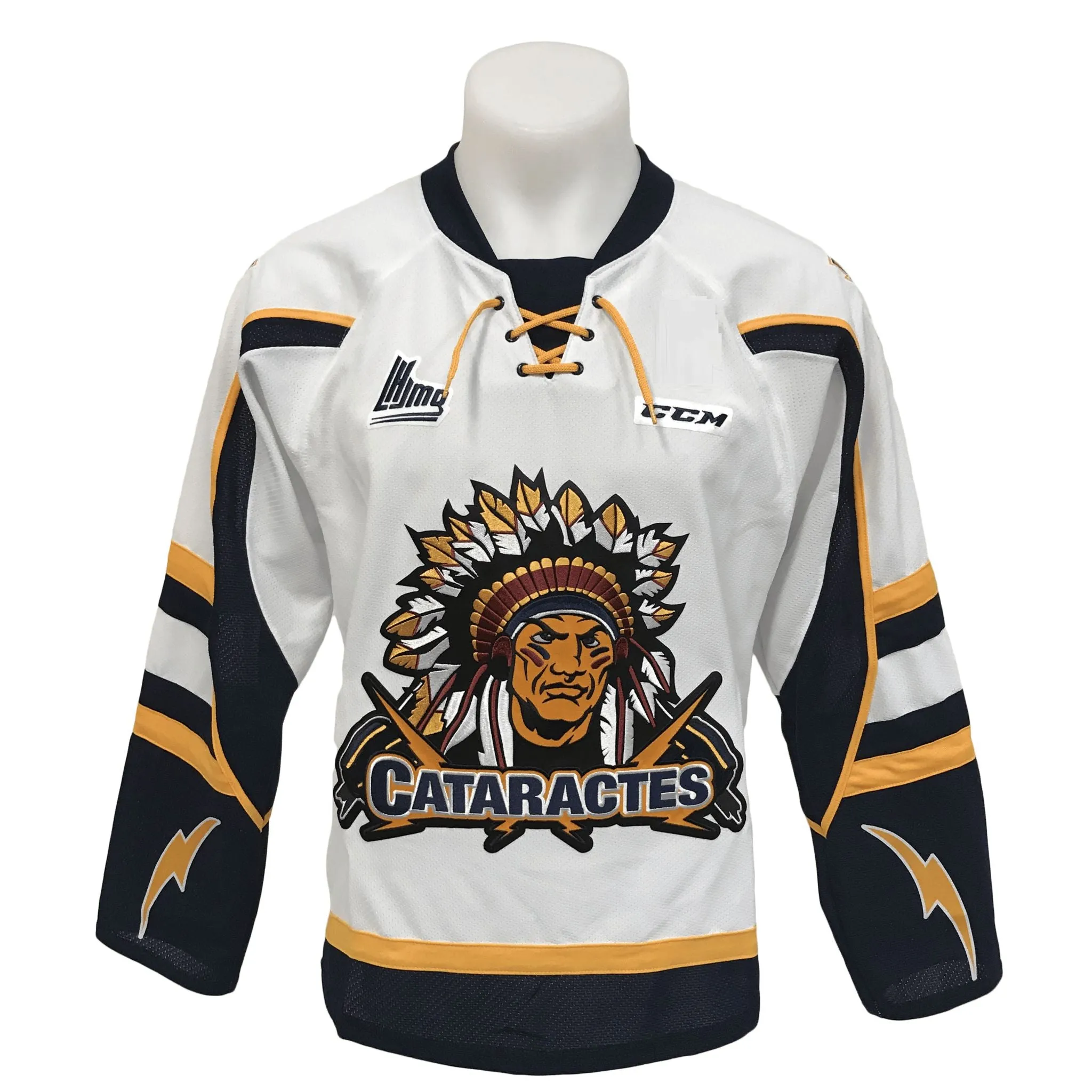 Chandail de joueurs hockey officiel logo "S" CCM Pro -  Cataractes