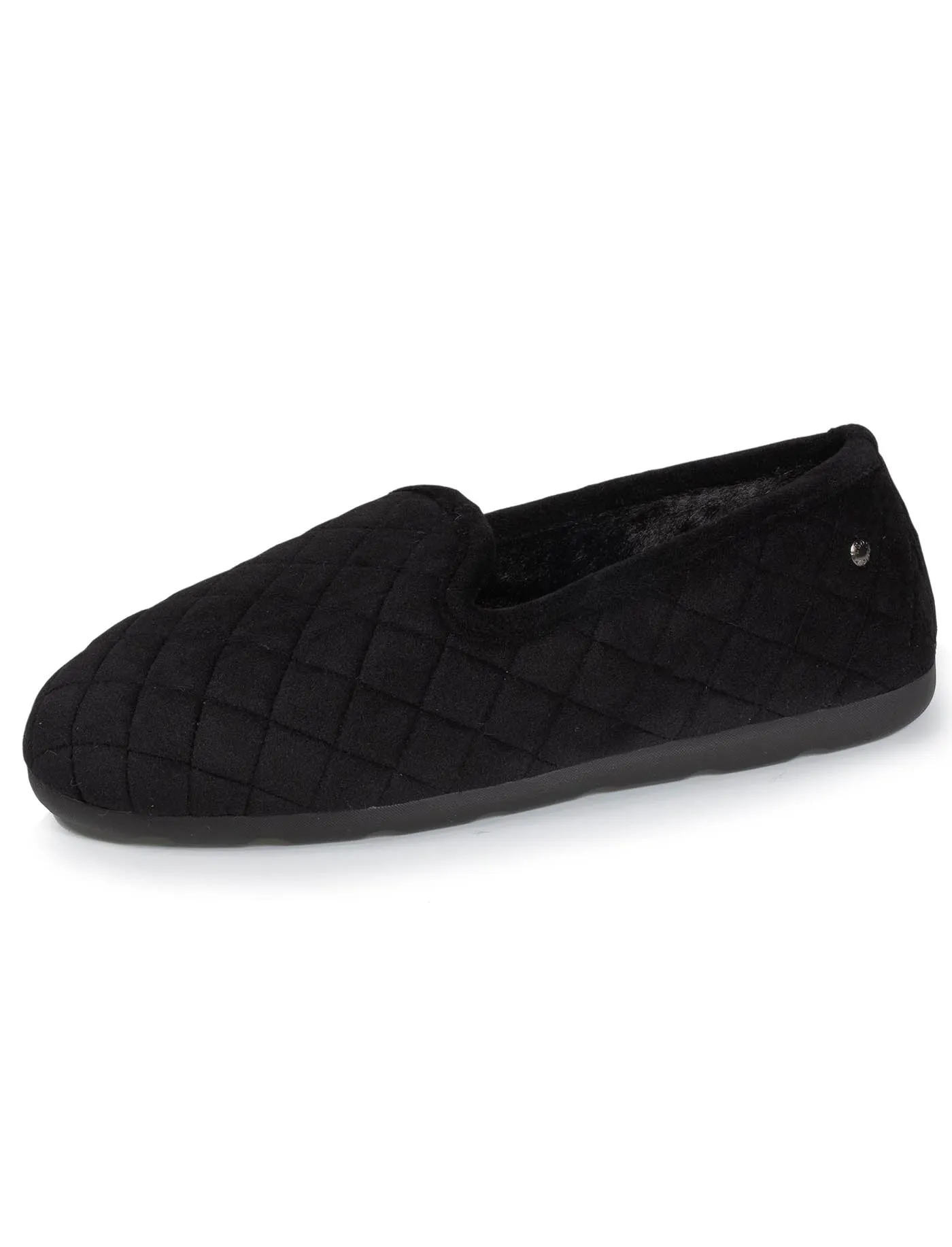 Chaussons charentaises Femme Noir