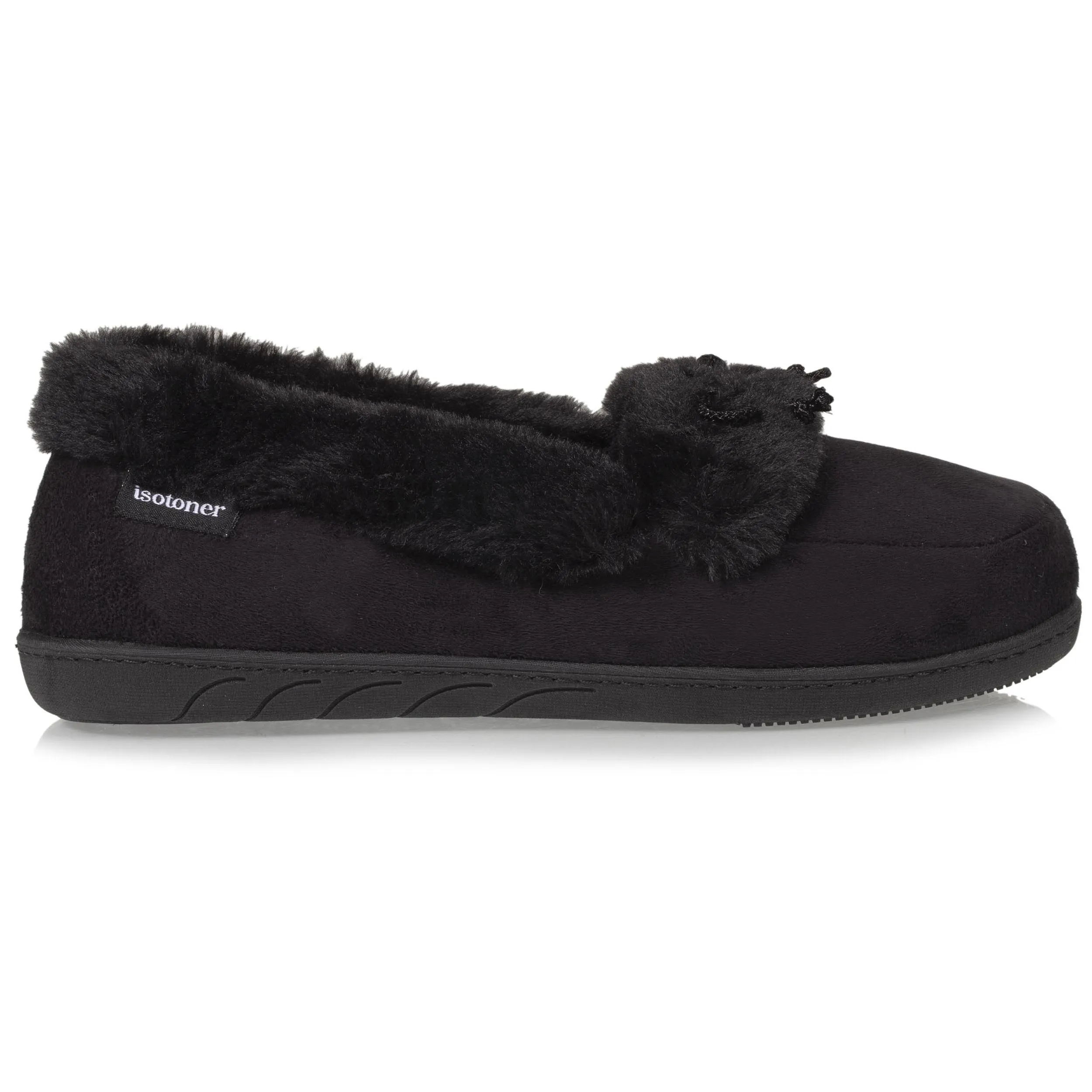 Chaussons mocassins Femme Noir