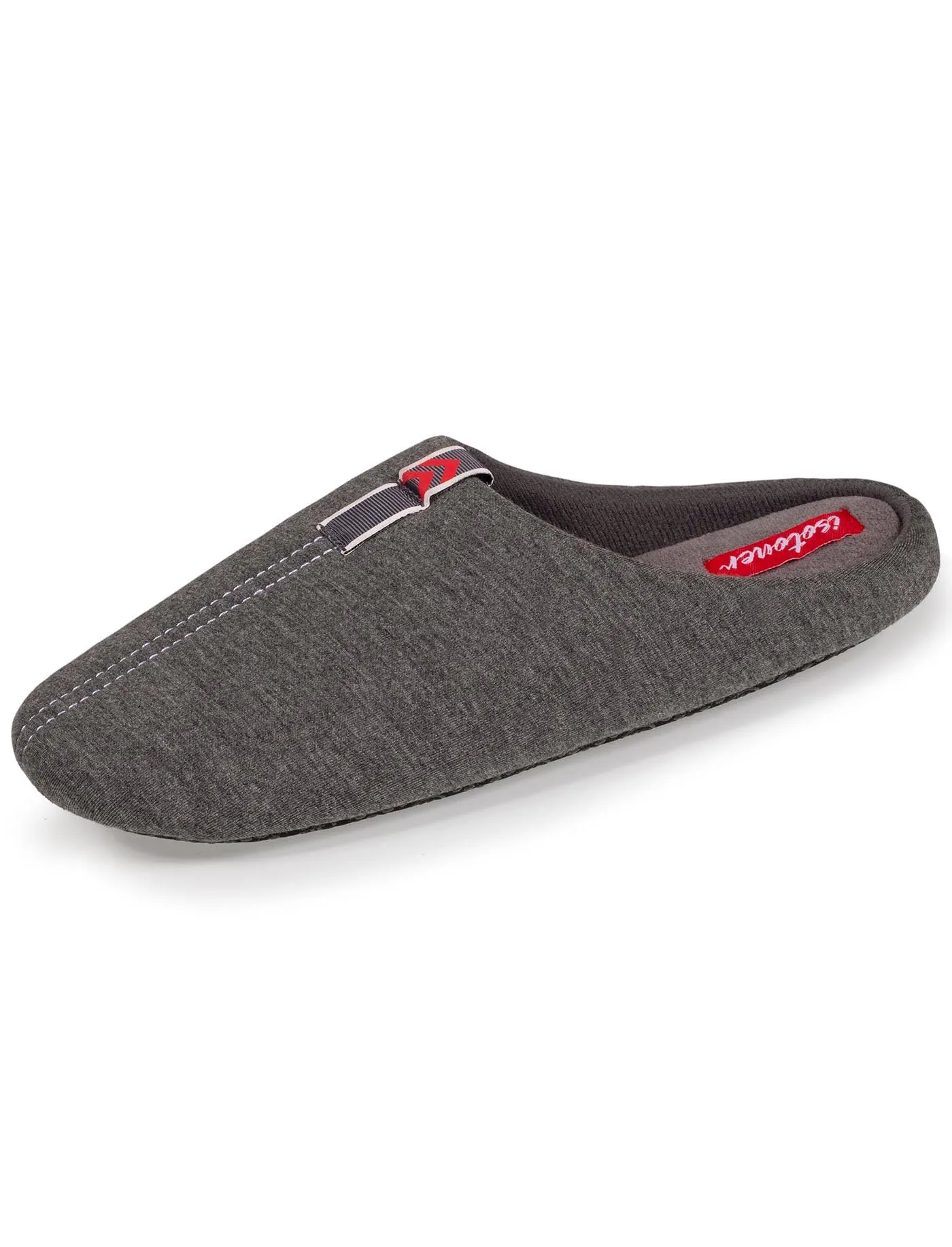 Chaussons mules Homme Gris chiné