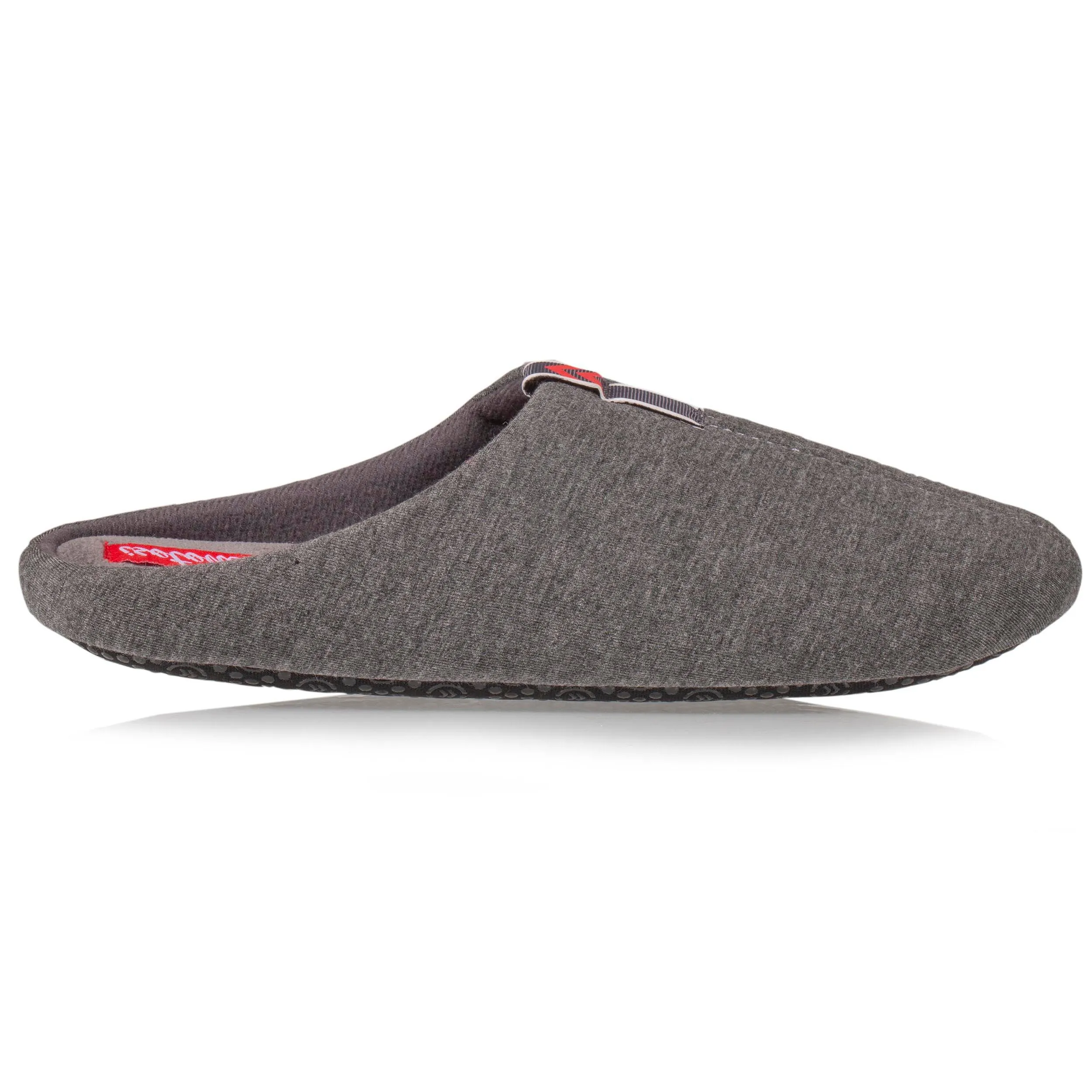 Chaussons mules Homme Gris chiné