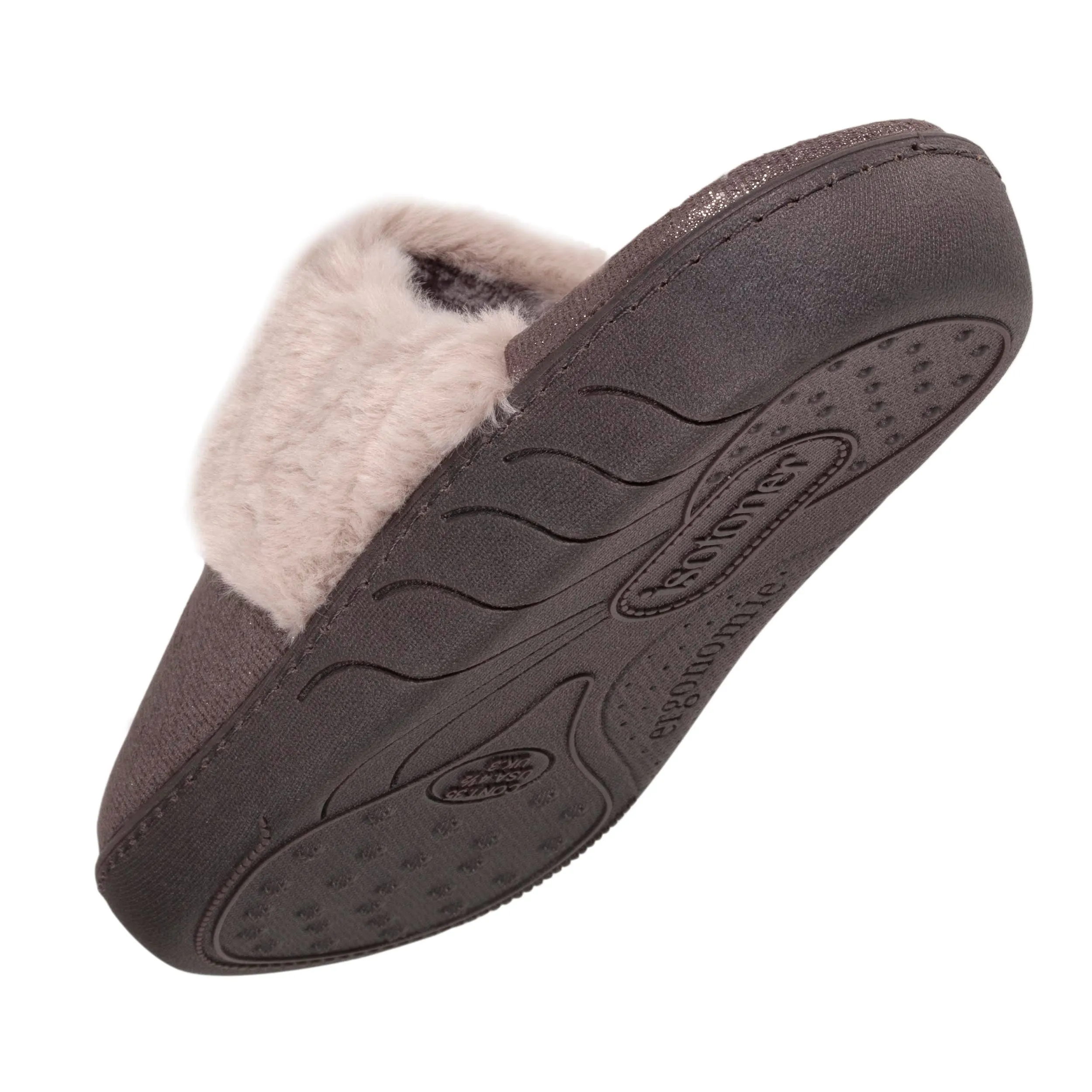 Chaussons mules Junior Gris Irisé