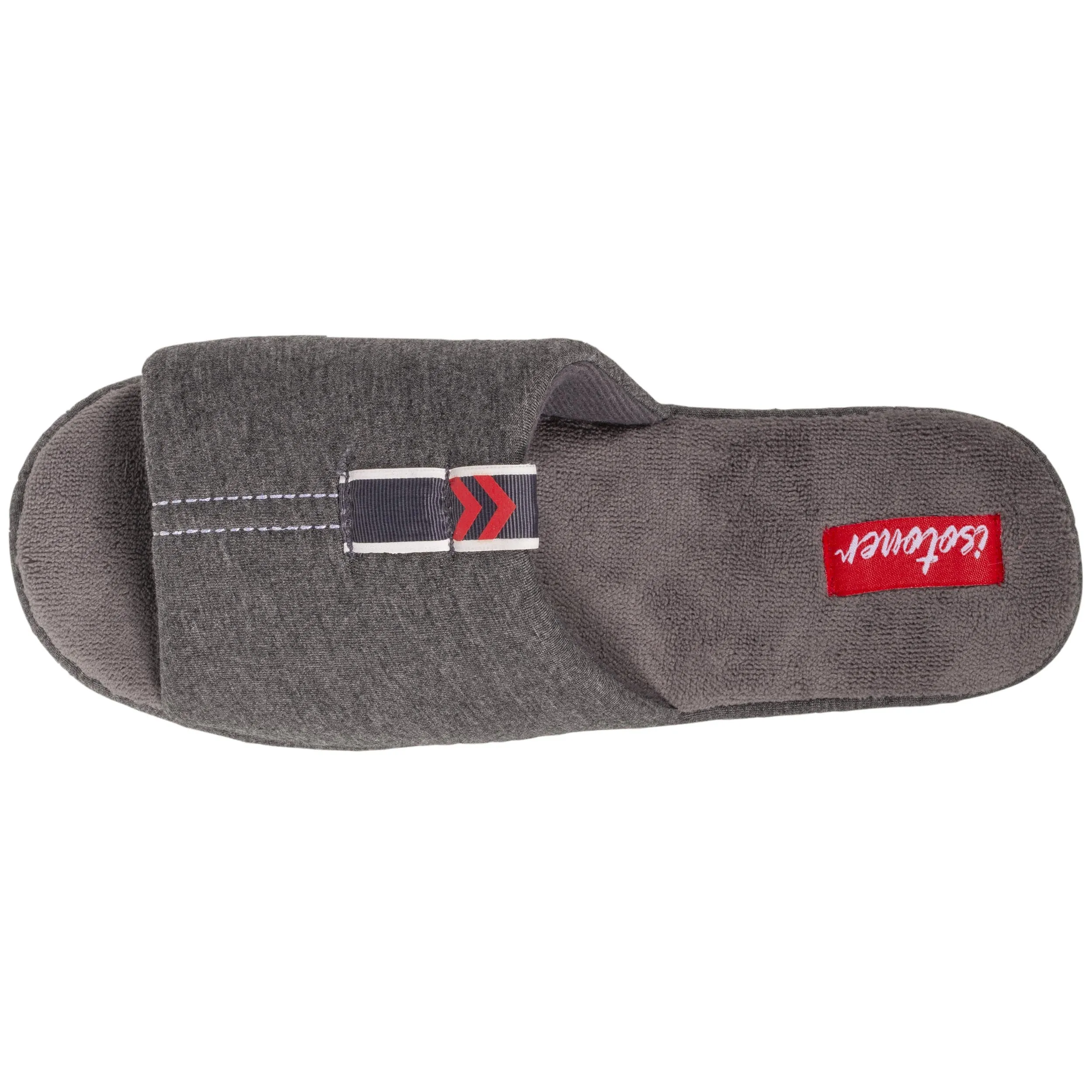 Chaussons sandales Homme Gris chiné