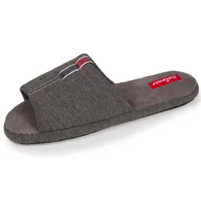 Chaussons sandales Homme Gris chiné