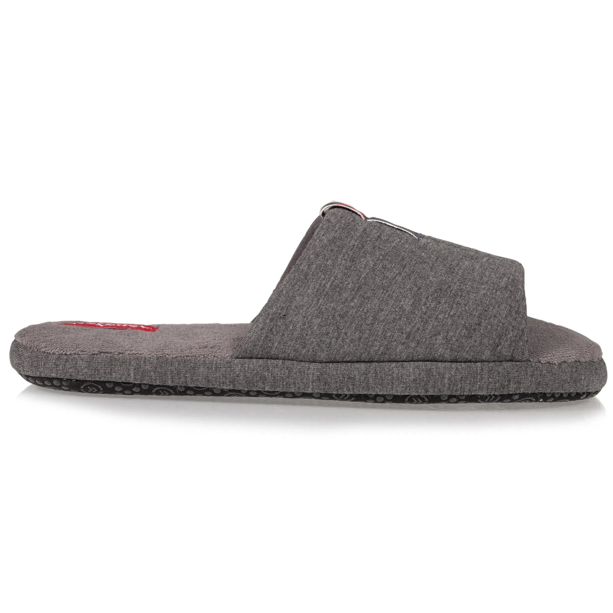 Chaussons sandales Homme Gris chiné