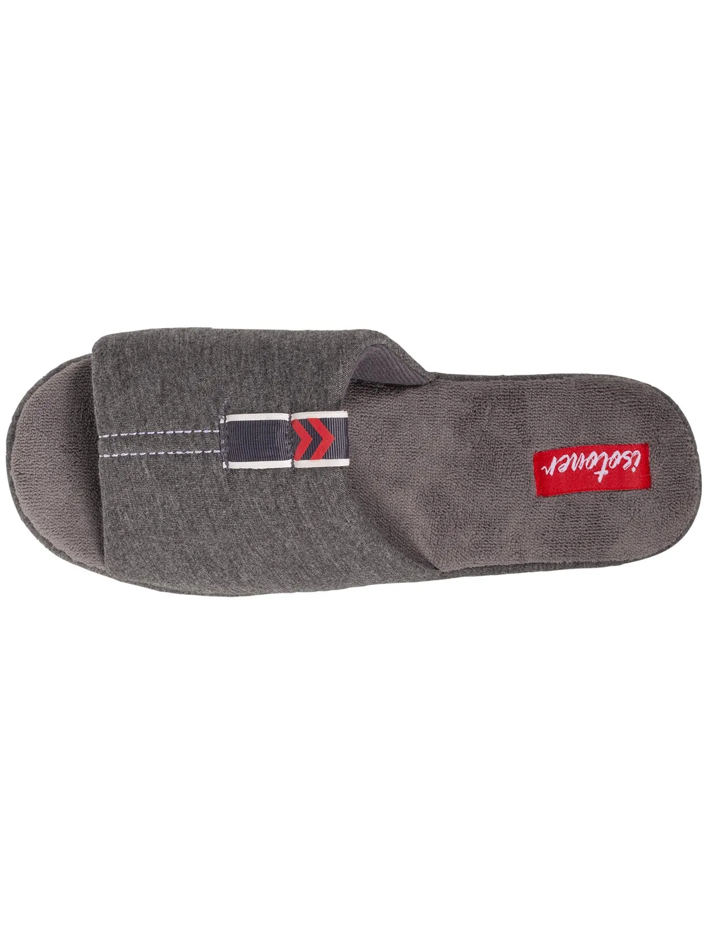 Chaussons sandales Homme Gris chiné