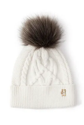 Cortina Bobble Hat (Cream)