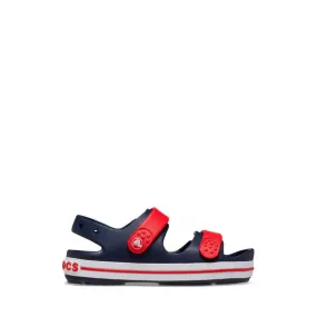 CROCS SANDALO CROCBAND CRUISER SANDAL T CR209424 BLU NAVY/VARSITY RED