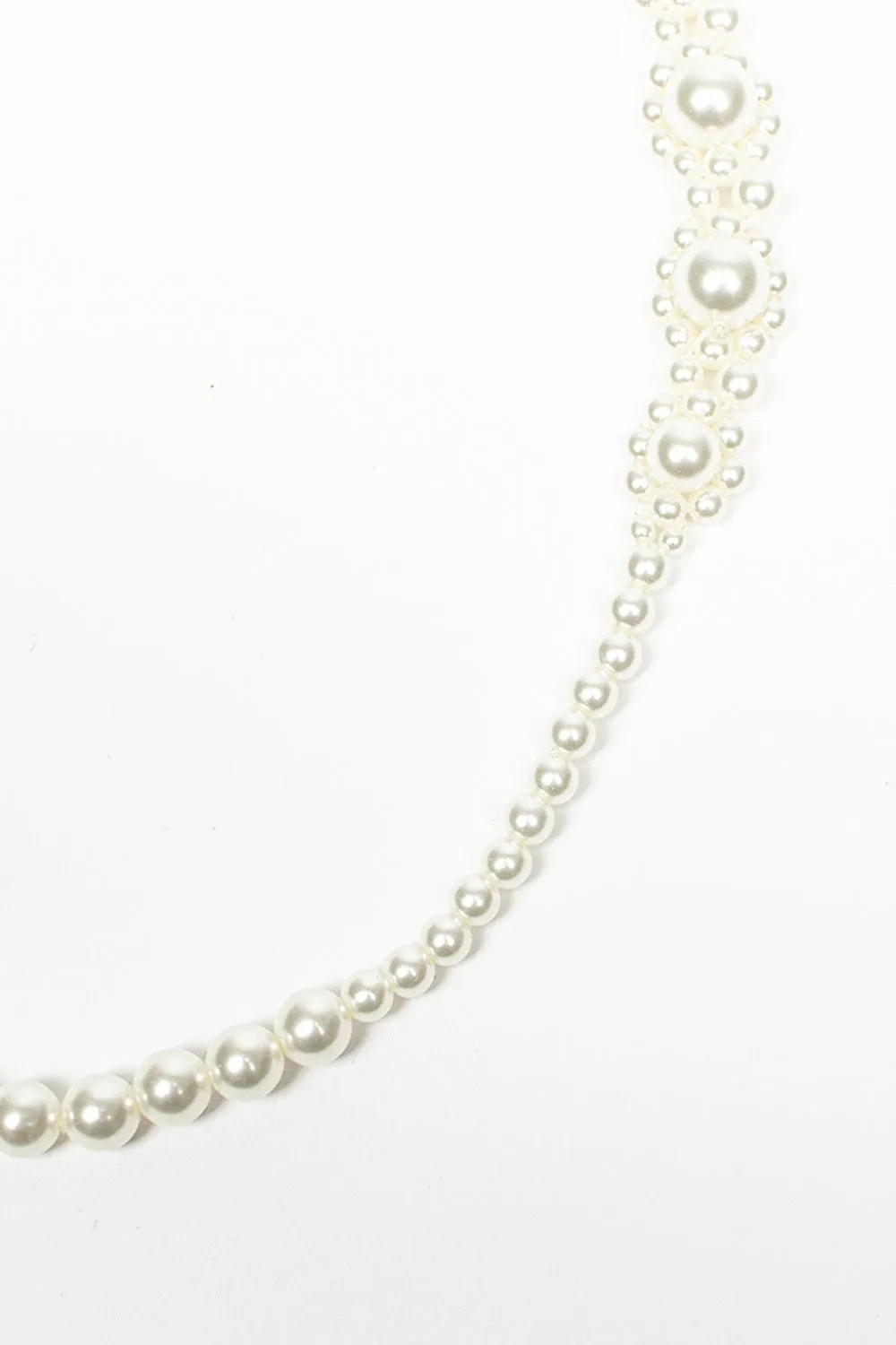 Daisy Pearl Necklace