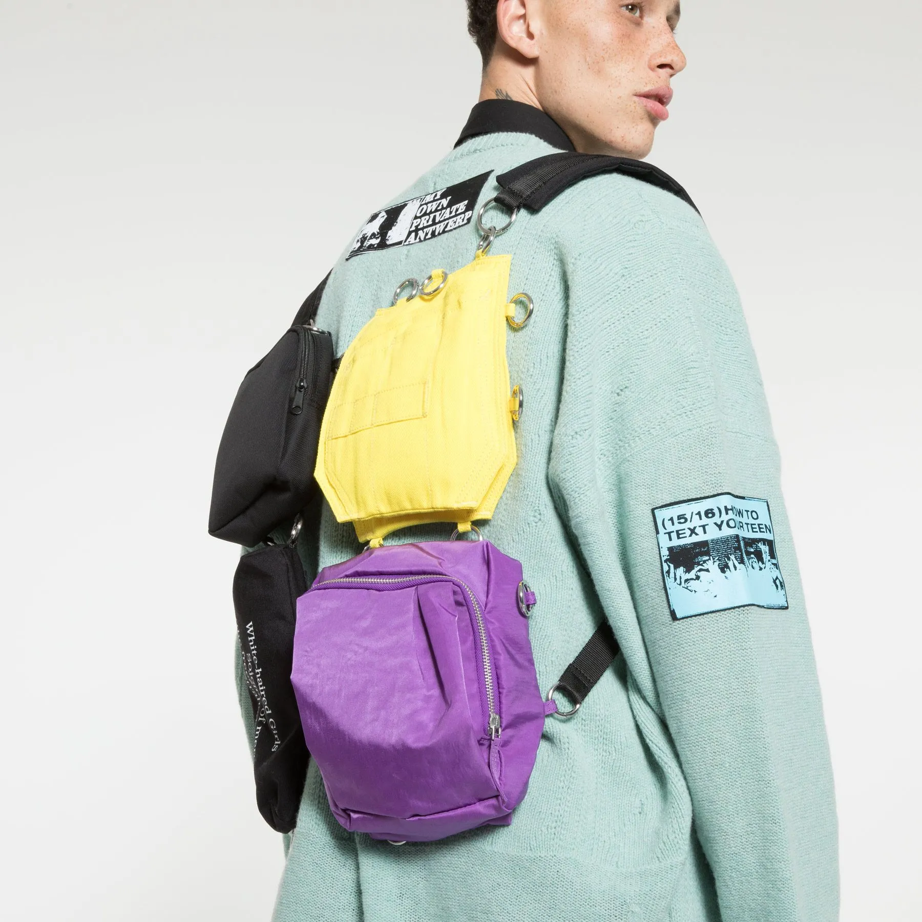 EASTPAK x Raf Simons Packetbag loop - 3 modèles