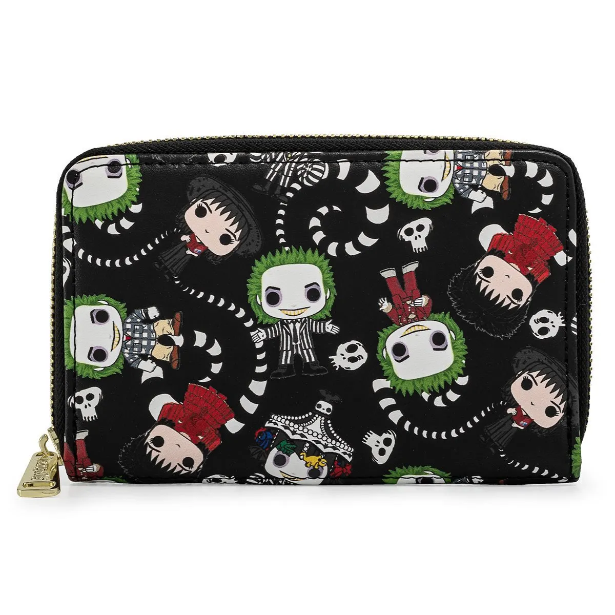 Funko POP! Loungefly Beetlejuice Allover Print Zip-Around Wallet