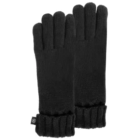 Gants Homme Maille Recyclée Noir