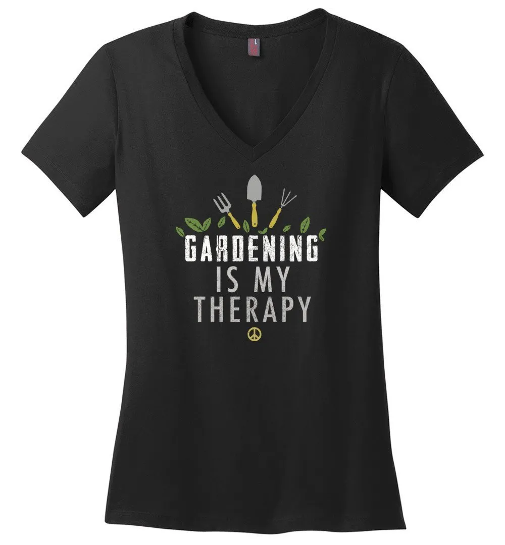 Gardening Is My Therapy T-shirts