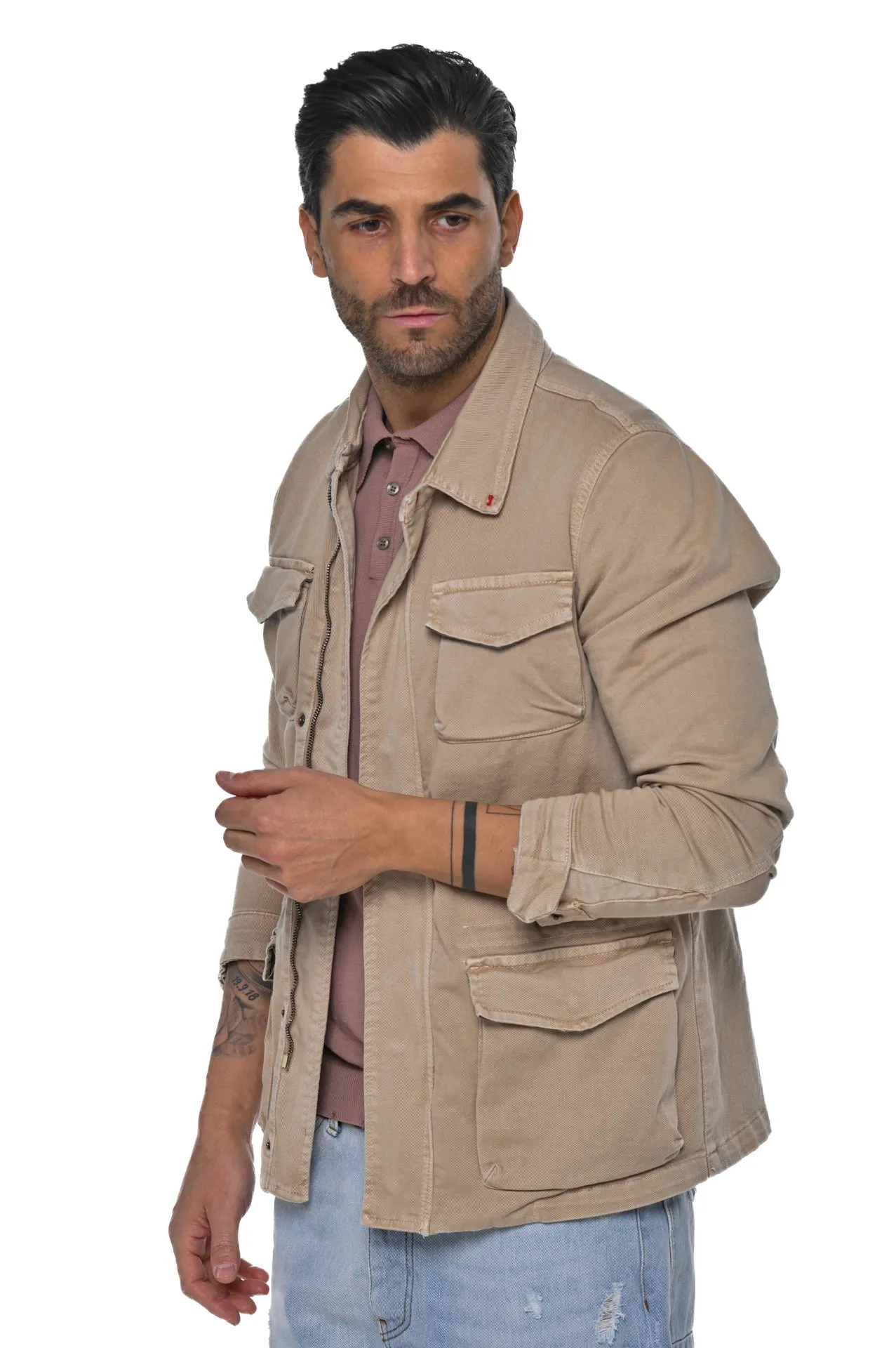 Giacca regular Maxim Beige SS24