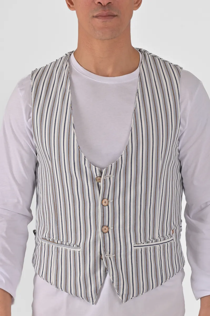 Gilet in cotone regular Raz Cartier 70 SS22