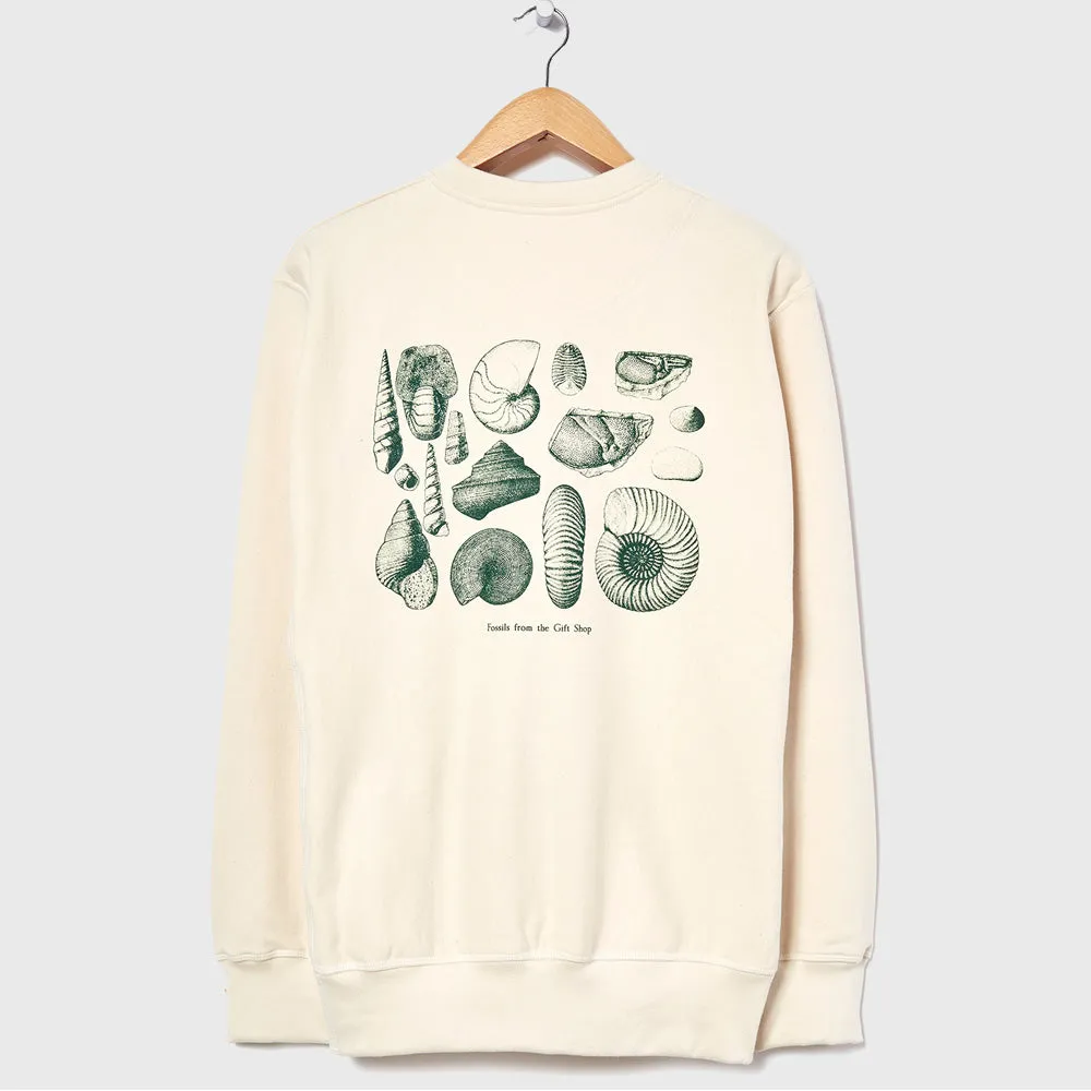 Good Measure M-21 X Greater Goods 'Fossils' Heavyweight Crew Neck Sweatshirt